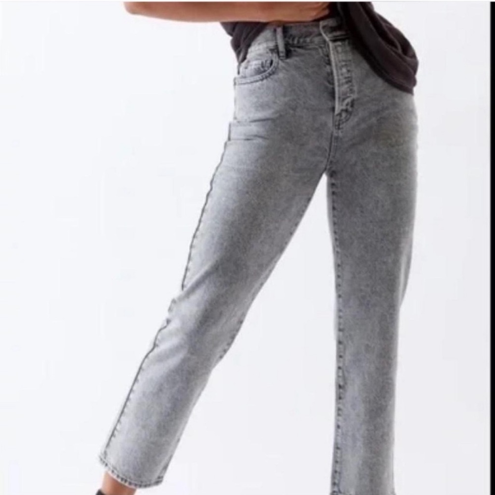 PacSun Light Gray Straight Leg Women's Jeans